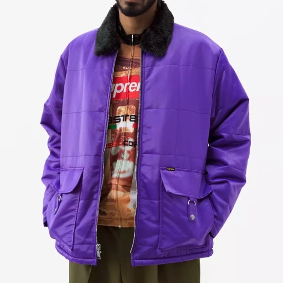 NWT SUPREME QUILTED CORDURA JACKET COAT SOLD OUT ! - Picture 4 of 5